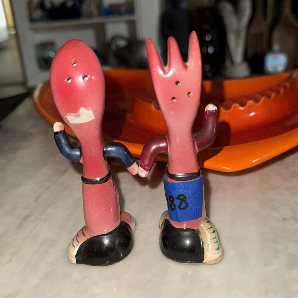 Vintage Fork and Spoon Salt and Pepper Shaker - Picture 5 of 5